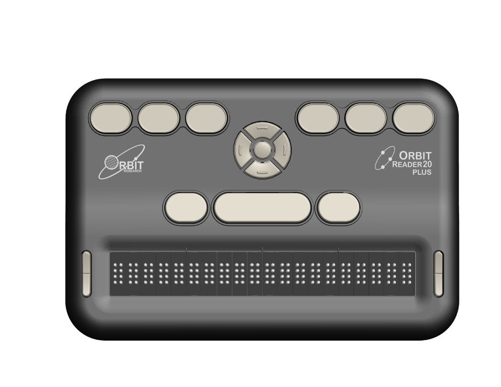 Orbit Reader 20 Plus Braille Display, Book Reader and Note-taker