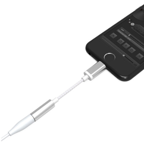 3.5mm Headphone to iPhone Lightning Adapter MFi-certified